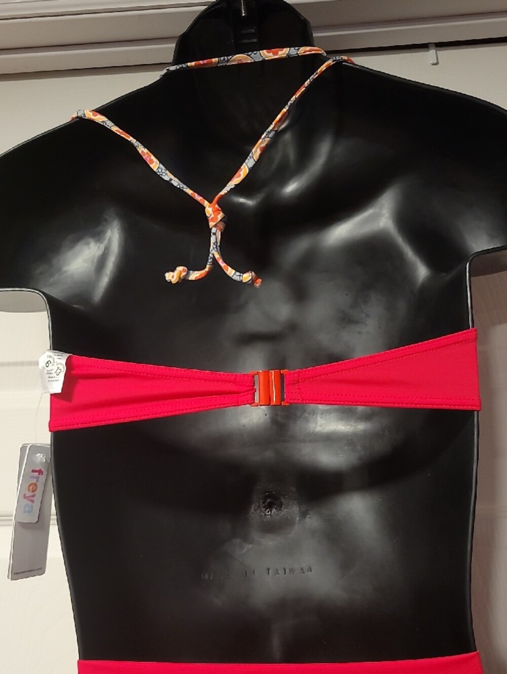 Freya Halter Bikini with Patterned High-Waist Briefs - Picture 7 of 8